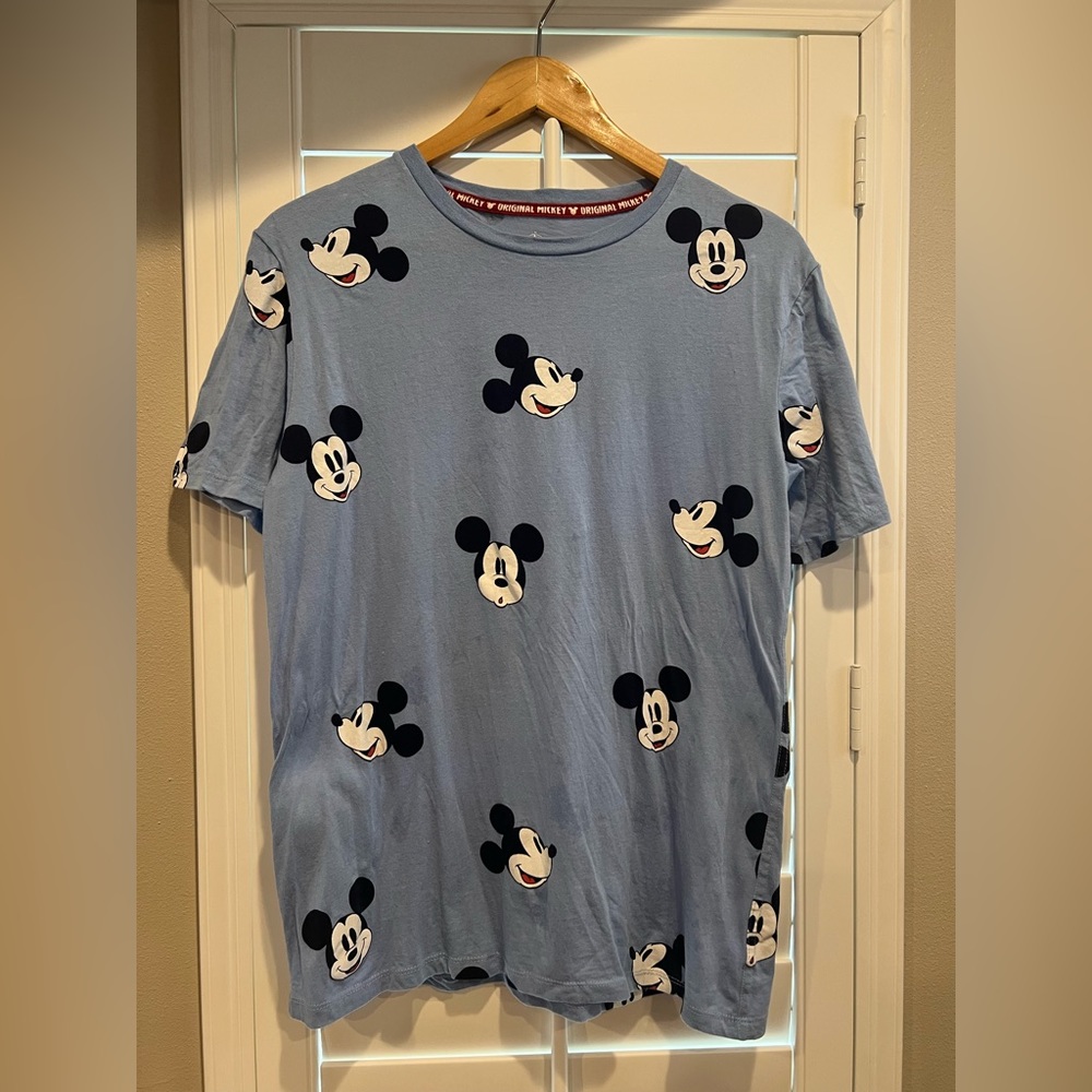 Disney Mickey Mouse Classic Allover T-Shirt Small